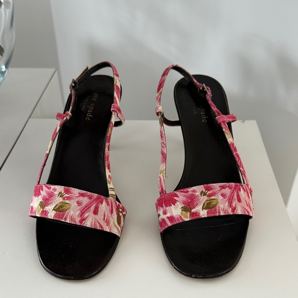 Kate Spade Pink Floral Women's Sandals